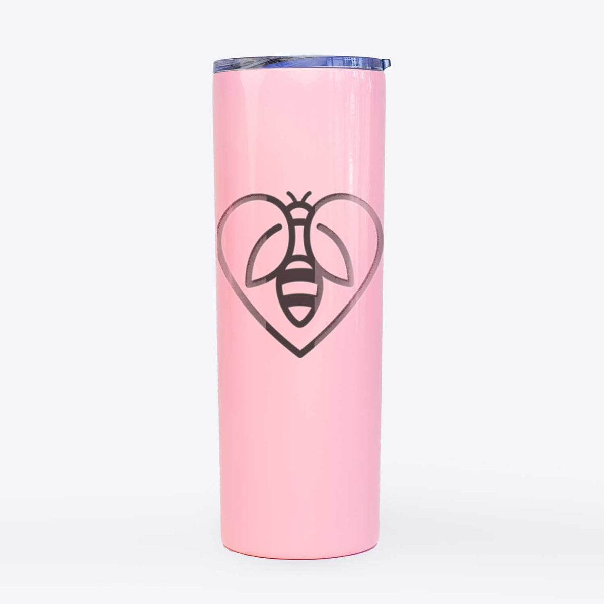 Bee Heart Icon - 20oz Skinny Tumbler