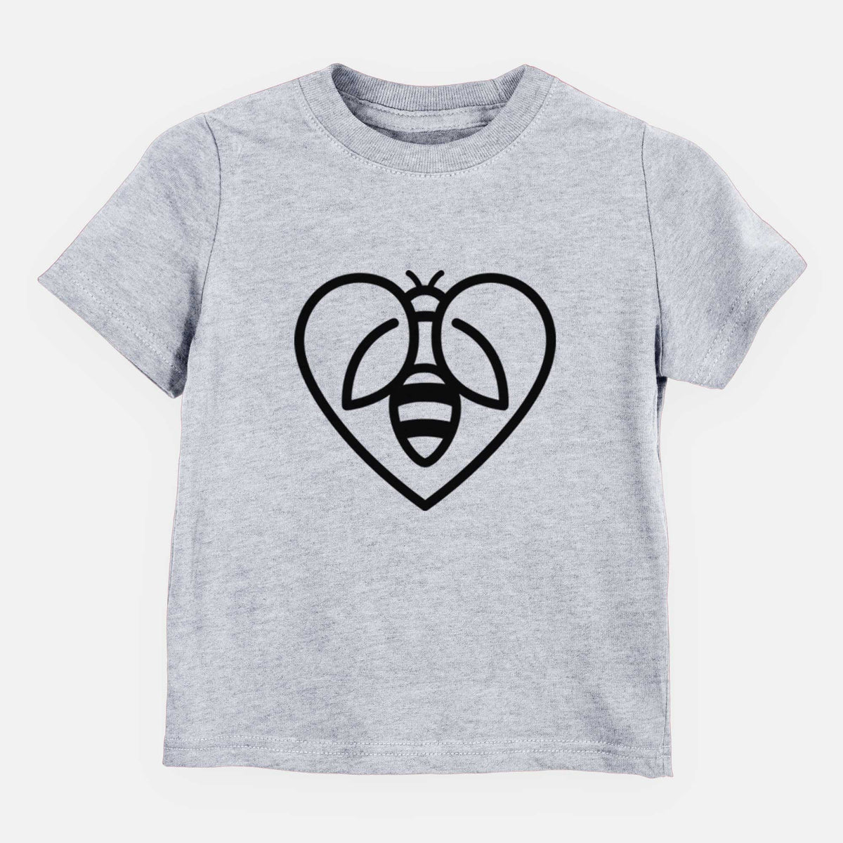 Bee Heart Icon - Kids Shirt