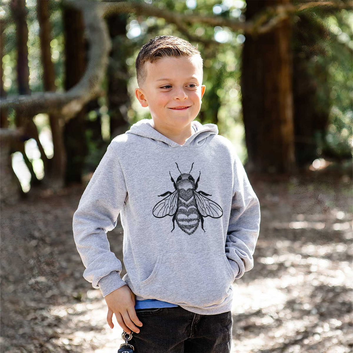Bee Love - Youth Hoodie Sweatshirt