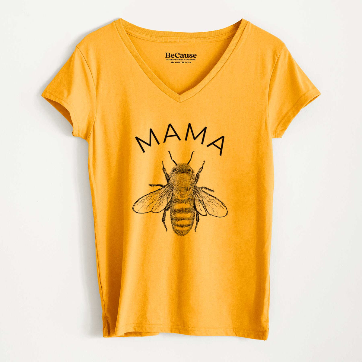 Mama Bee - Women&#39;s 100% Recycled V-neck