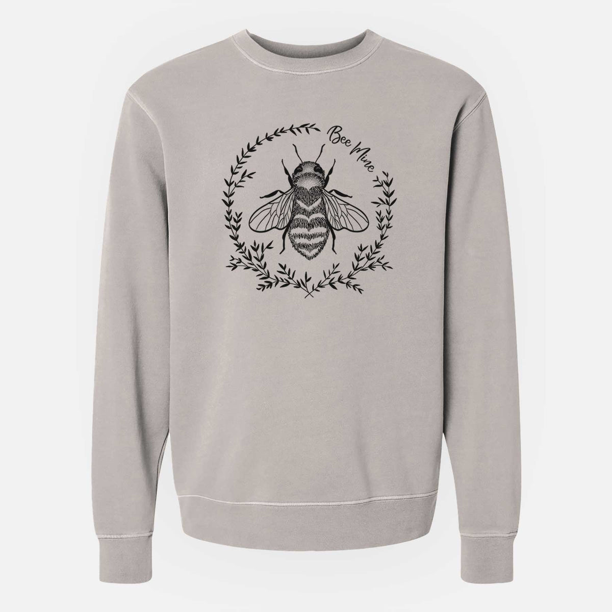 Bee Mine - Unisex Pigment Dyed Crew Sweatshirt