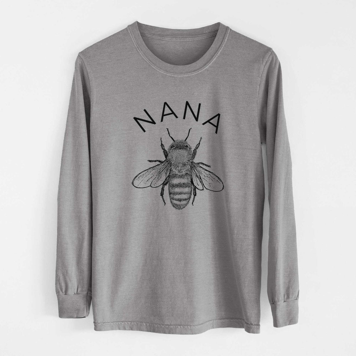 Nana Bee - Heavyweight 100% Cotton Long Sleeve