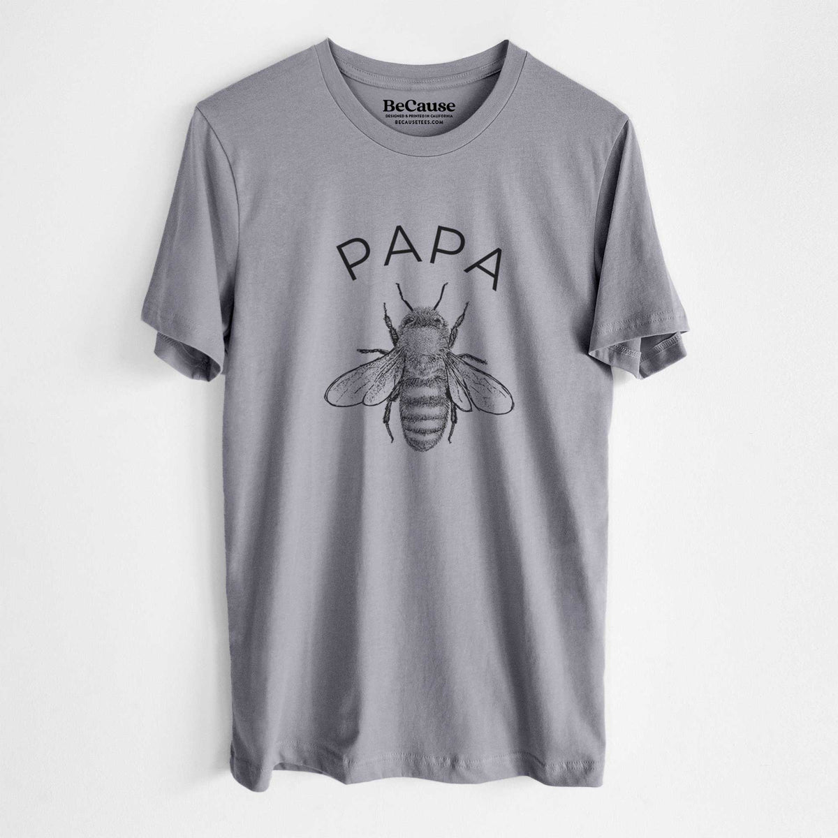 Papa Bee - Lightweight 100% Cotton Unisex Crewneck