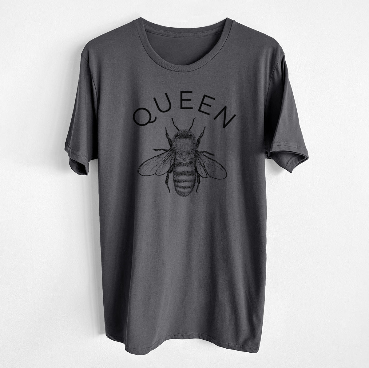 Queen Bee - Unisex Crewneck - Made in USA - 100% Organic Cotton
