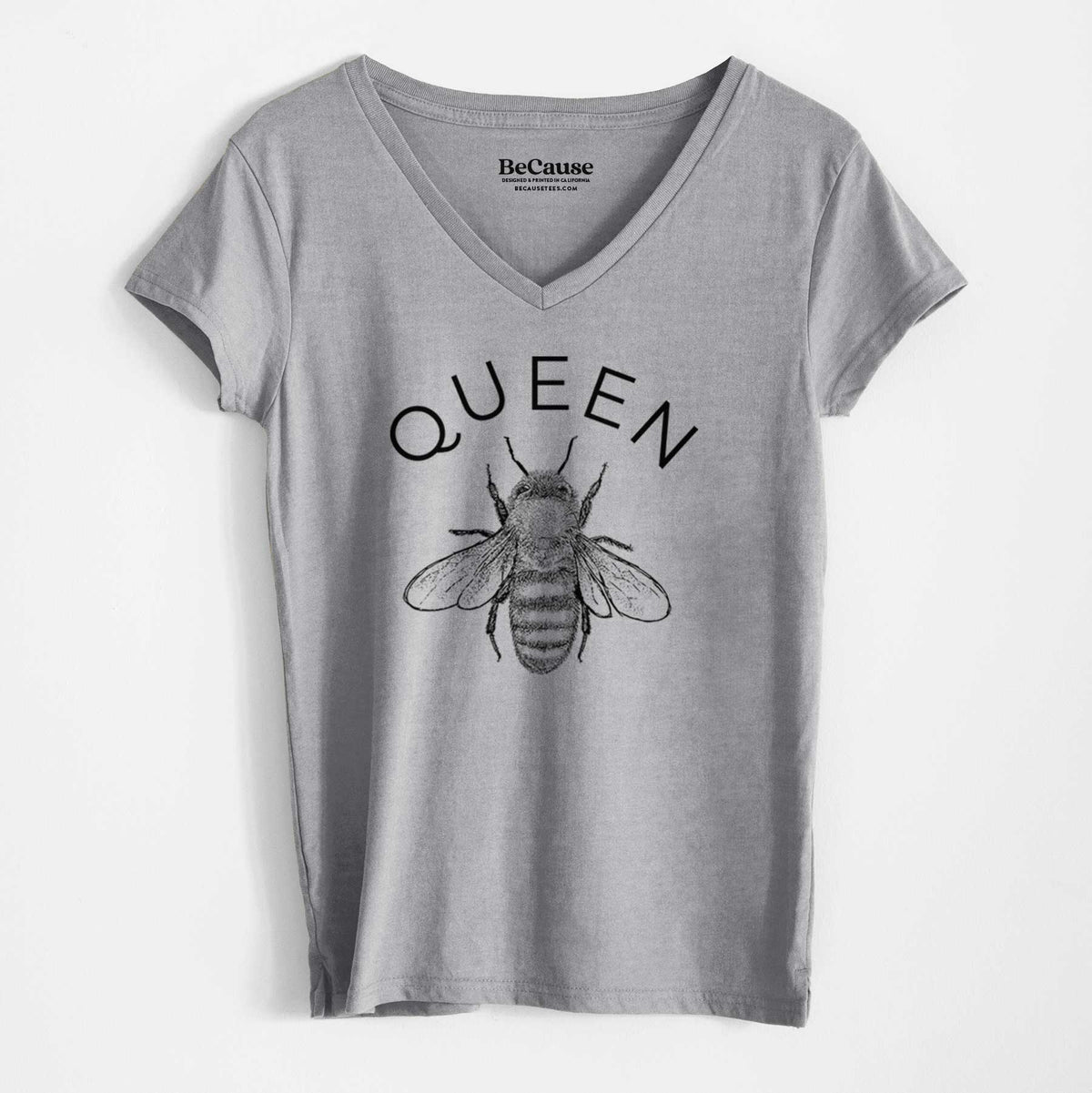 Queen Bee - Women&#39;s 100% Recycled V-neck