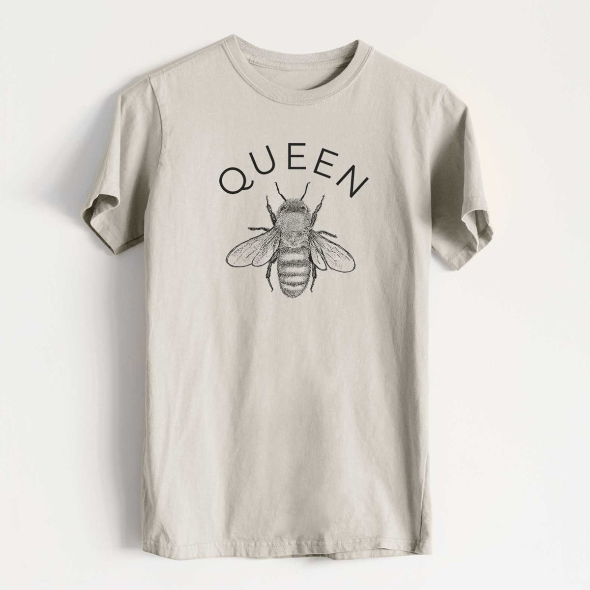 Queen Bee - Heavyweight Men&#39;s 100% Organic Cotton Tee