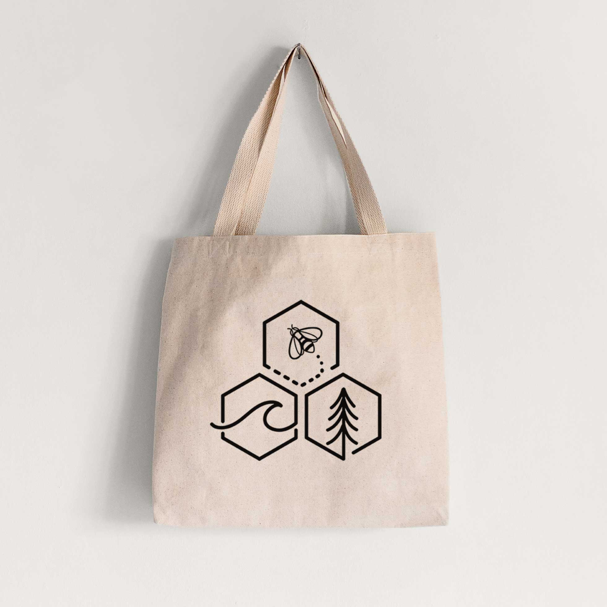 Bee-Sea-Tree Triptych - Tote Bag