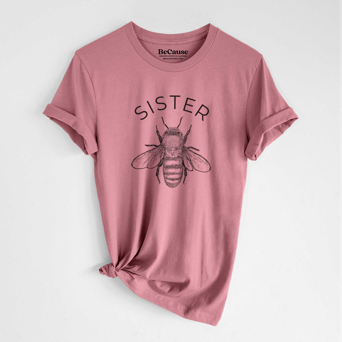Sister Bee - Lightweight 100% Cotton Unisex Crewneck