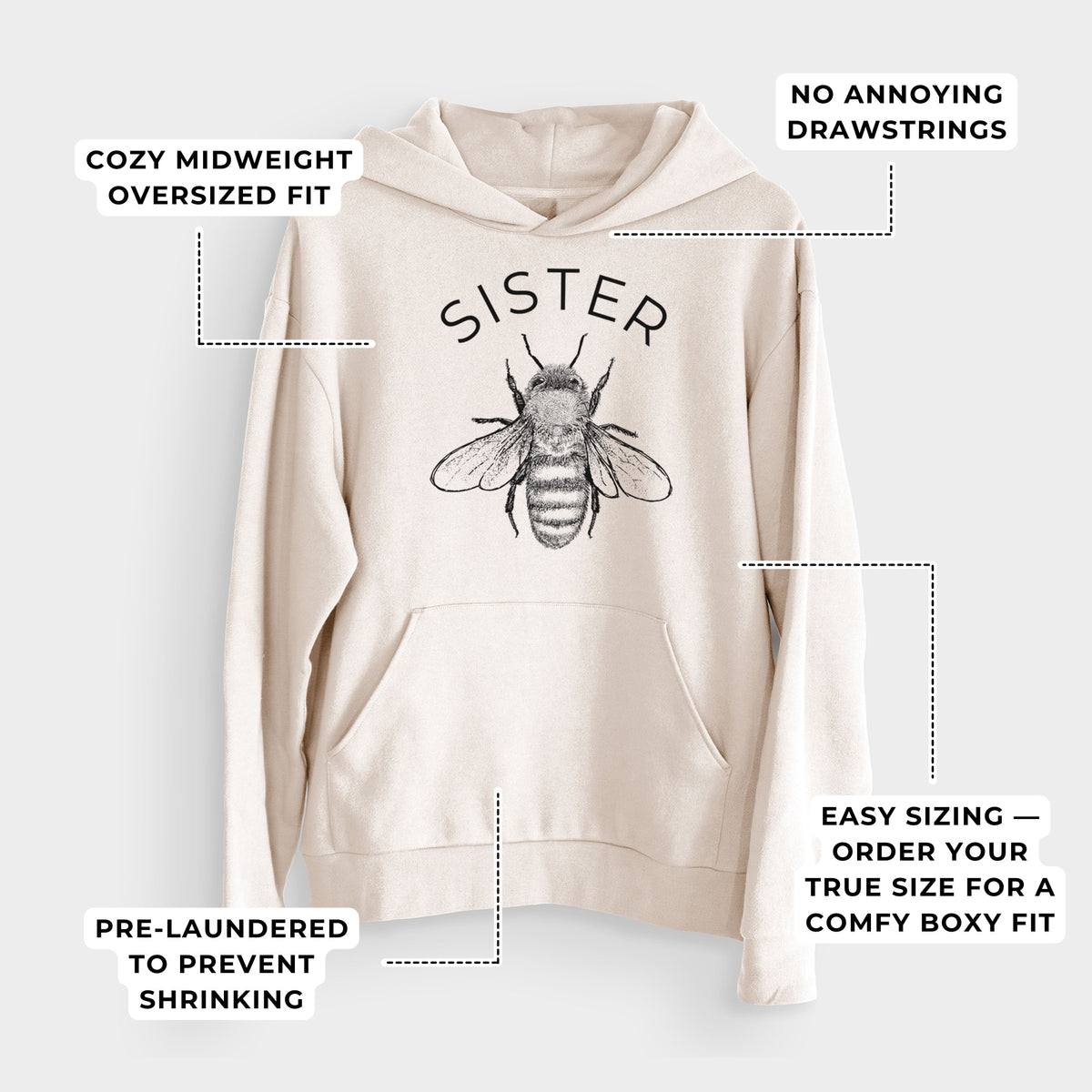 Sister Bee  - Bodega Midweight Hoodie