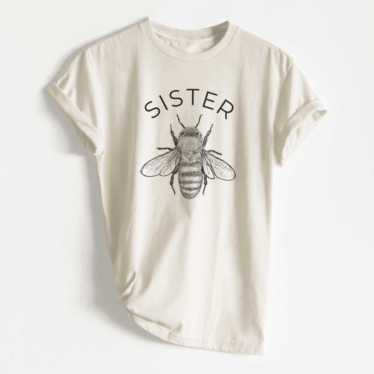 Sister Bee - Unisex Recycled Eco Tee  - CLOSEOUT - FINAL SALE
