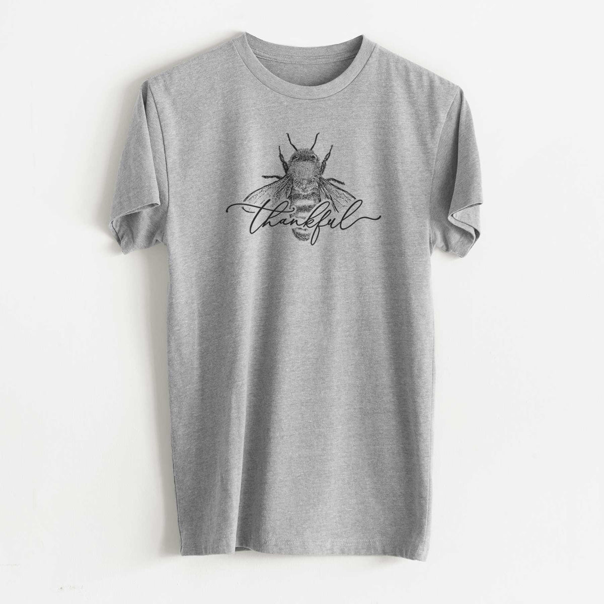 Bee Thankful - Unisex Recycled Eco Tee  - CLOSEOUT - FINAL SALE