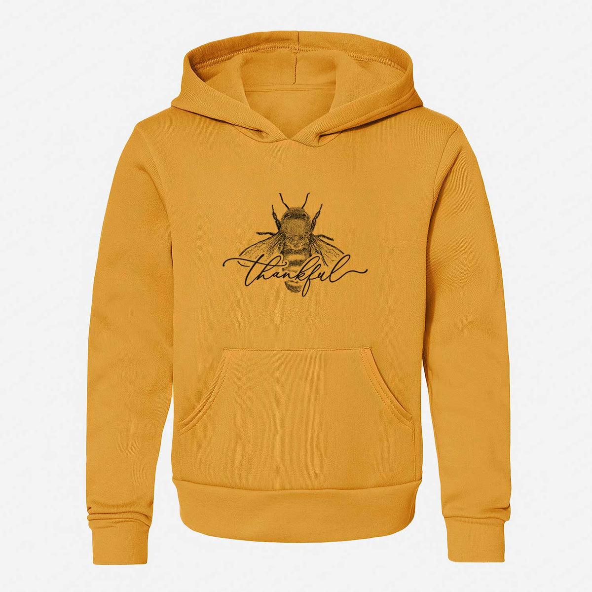 Bee Thankful - Youth Hoodie Sweatshirt