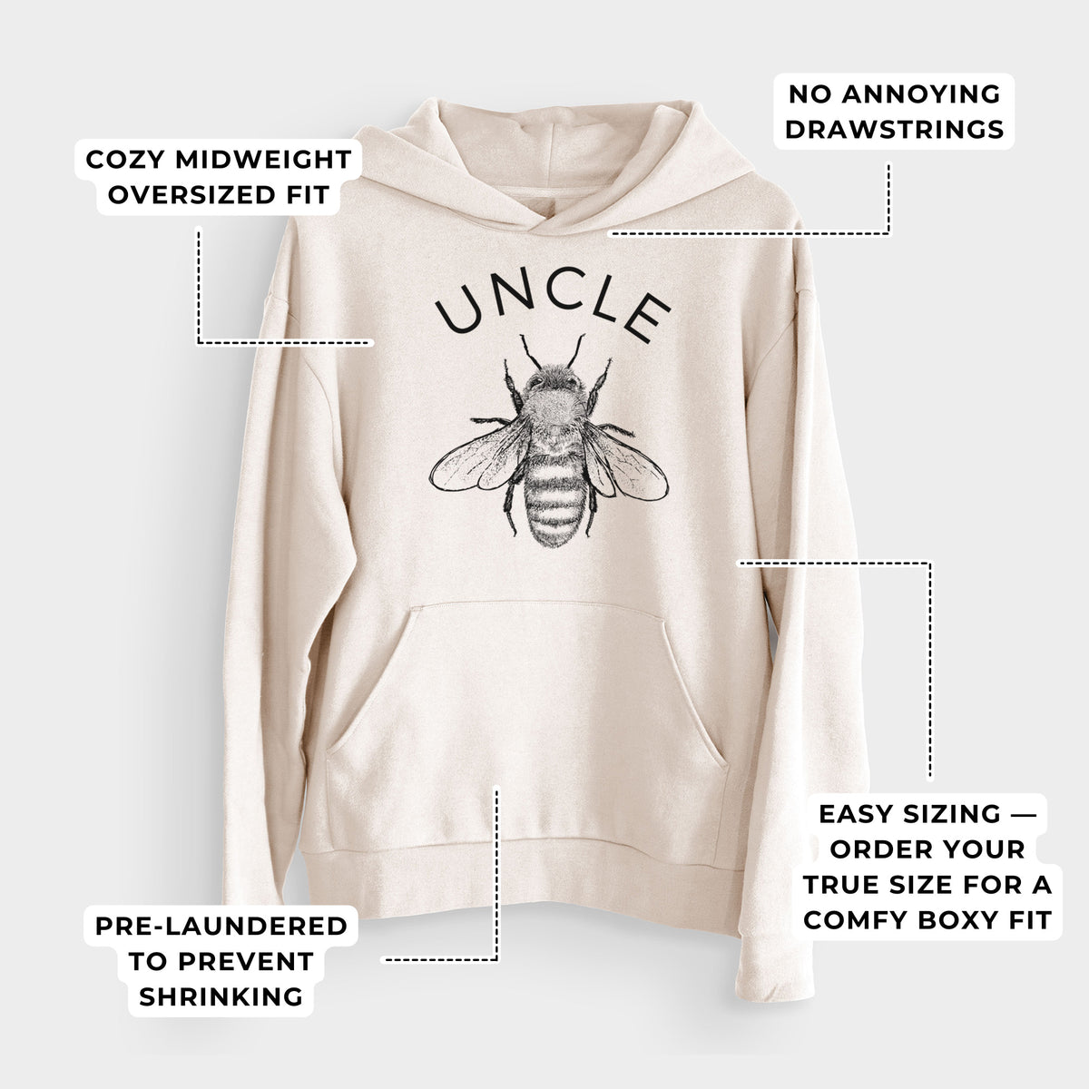 Uncle Bee  - Bodega Midweight Hoodie