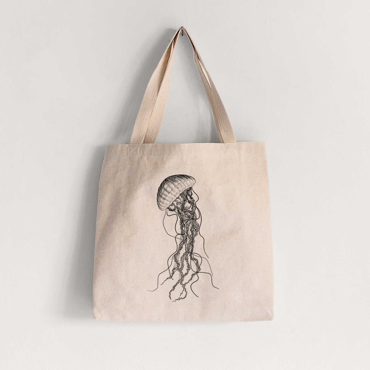 Black Sea Nettle Jellyfish - Chrysaora achlyos - Tote Bag
