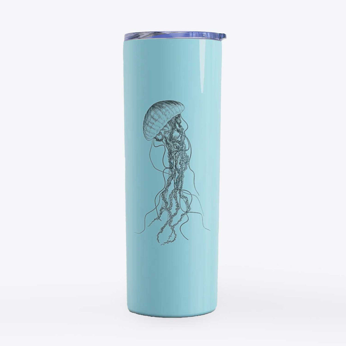 Black Sea Nettle Jellyfish - Chrysaora achlyos - 20oz Skinny Tumbler