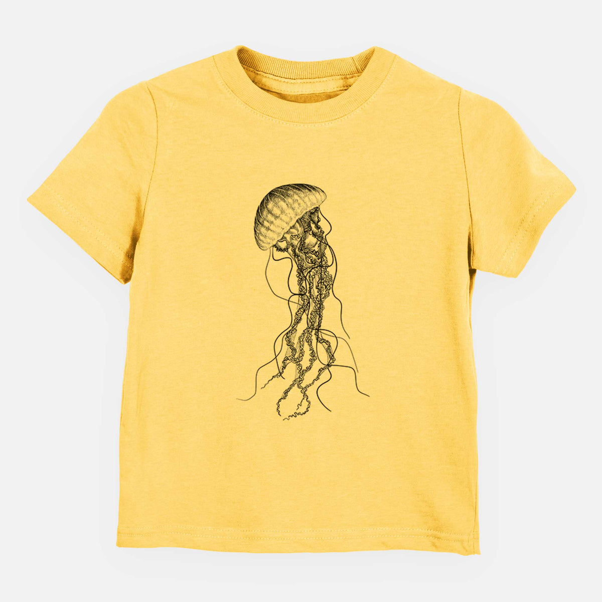 Black Sea Nettle Jellyfish - Chrysaora achlyos - Kids Shirt