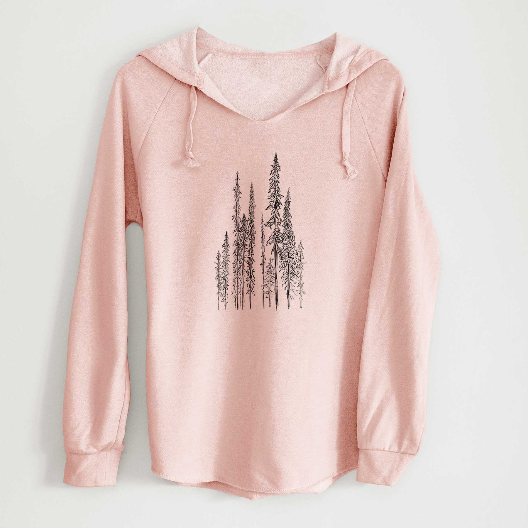 Black Spruce (Picea mariana) - Cali Wave Hooded Sweatshirt