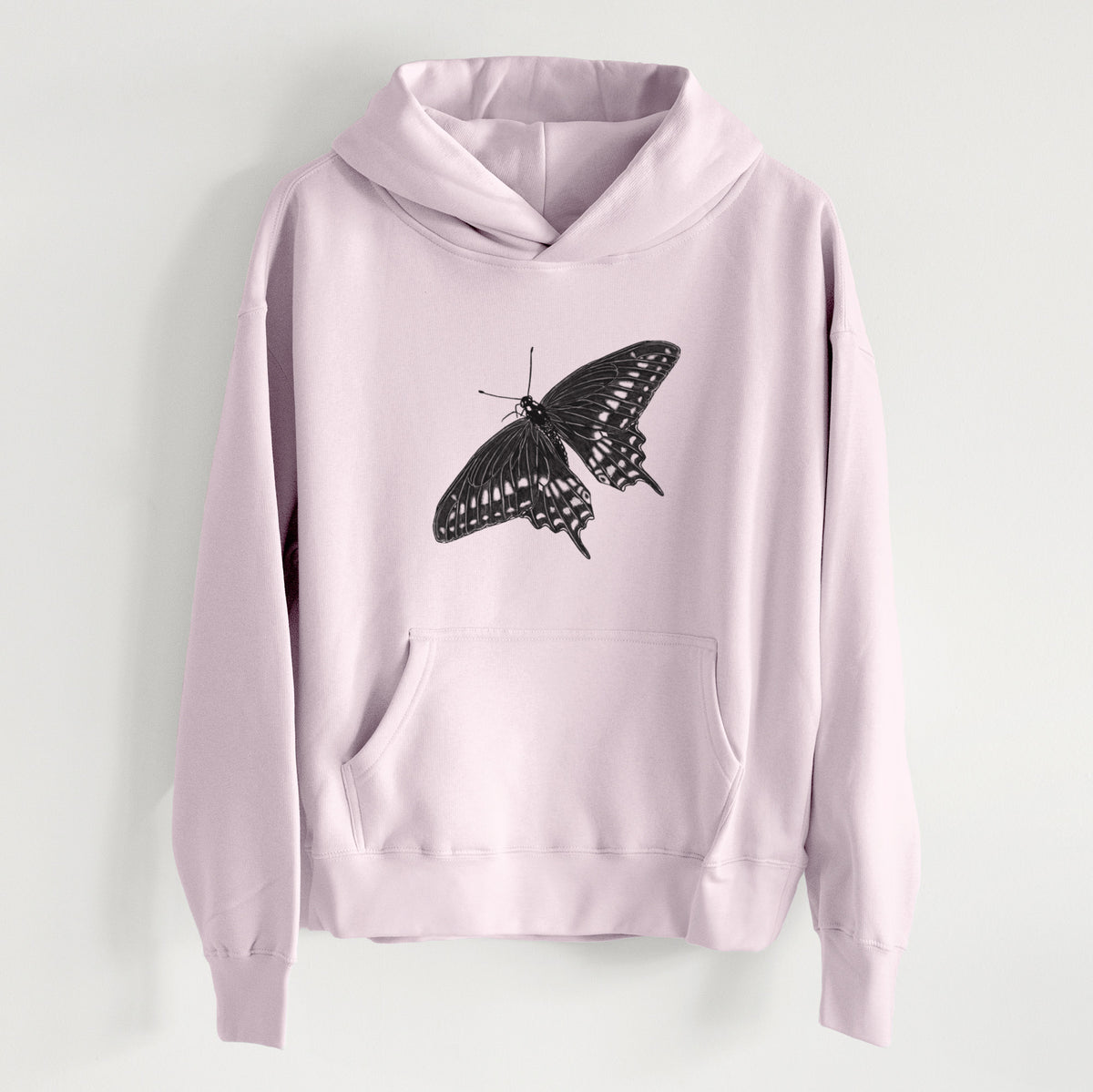 Black Swallowtail Butterfly - Papilio polyxenes - Women&#39;s Heavyweight Relaxed Hoodie