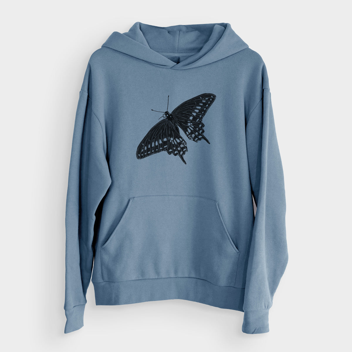 Black Swallowtail Butterfly - Papilio polyxenes  - Bodega Midweight Hoodie