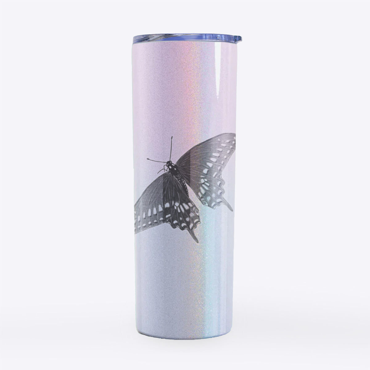 Black Swallowtail Butterfly - Papilio polyxenes - 20oz Skinny Tumbler