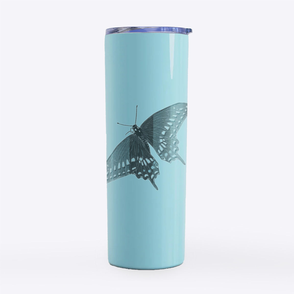 Black Swallowtail Butterfly - Papilio polyxenes - 20oz Skinny Tumbler