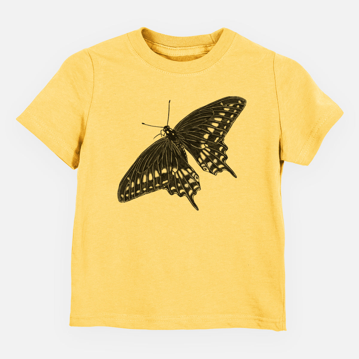 Black Swallowtail Butterfly - Papilio polyxenes - Kids Shirt