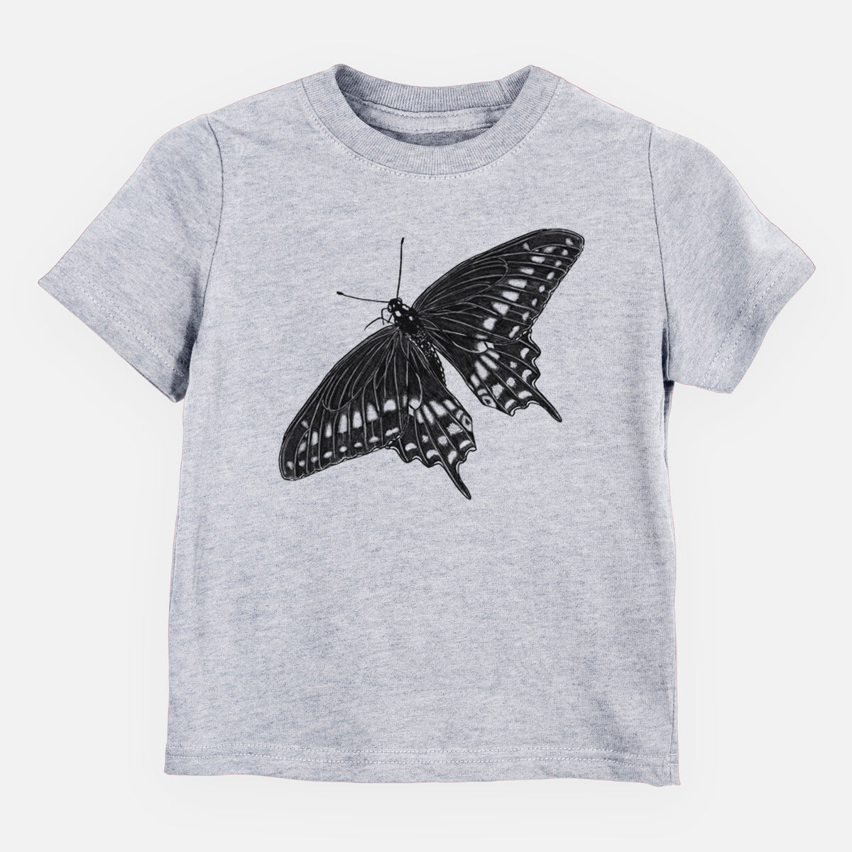 Black Swallowtail Butterfly - Papilio polyxenes - Kids Shirt