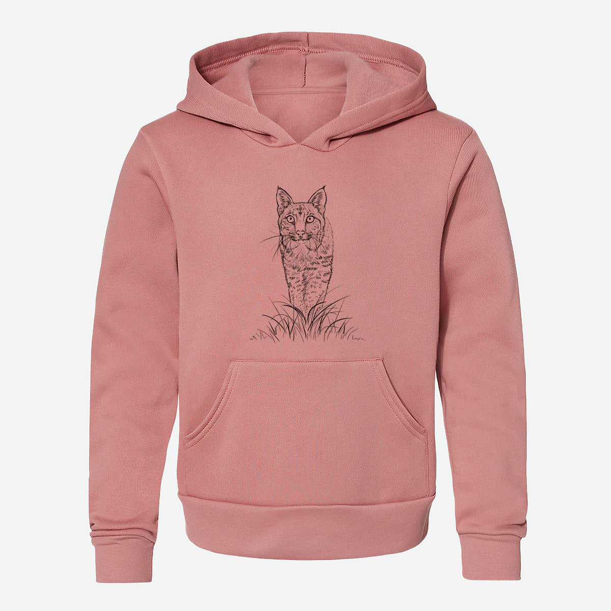 Bobcat - Lynx rufus - Youth Hoodie Sweatshirt