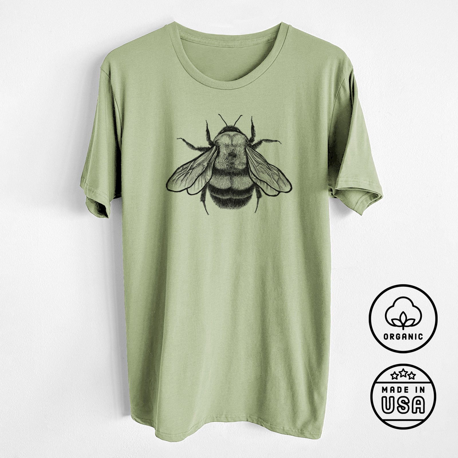 Bombus Affinis - Rusty-Patched Bumble Bee Hand Towel - Because Tees