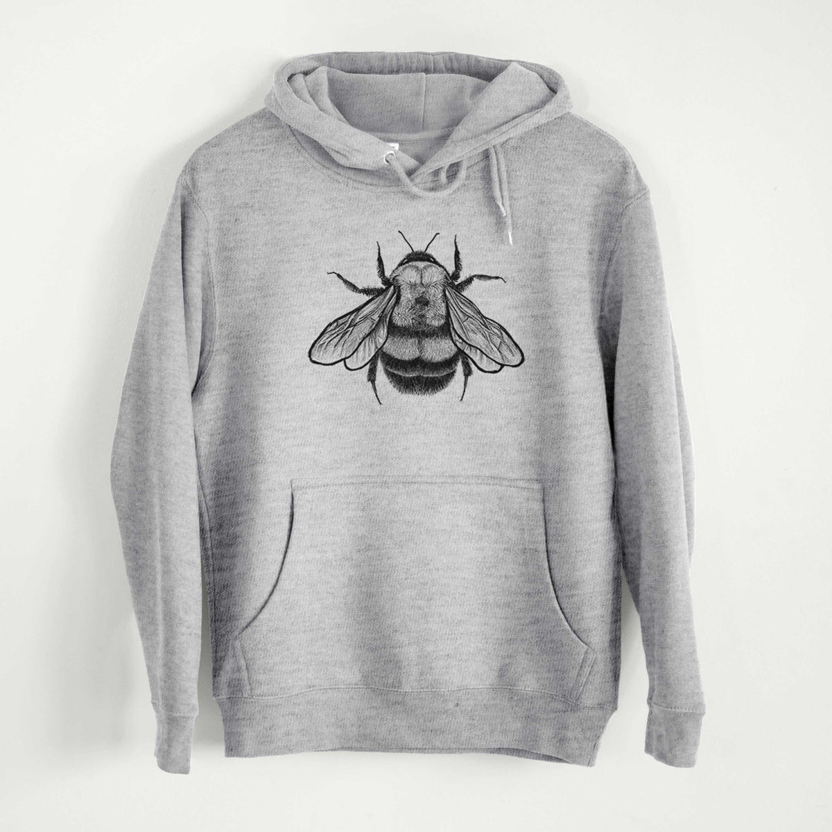 Bombus Affinis - Rusty-Patched Bumble Bee  - Mid-Weight Unisex Premium Blend Hoodie