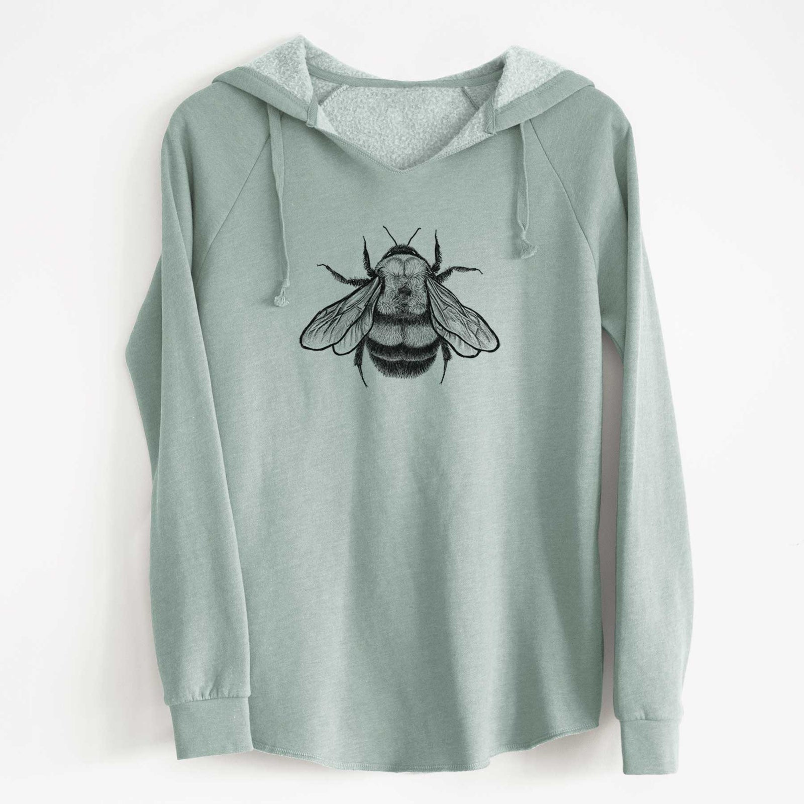 Bee Thankful - Women's Heavyweight Relaxed Hoodie - Because Tees