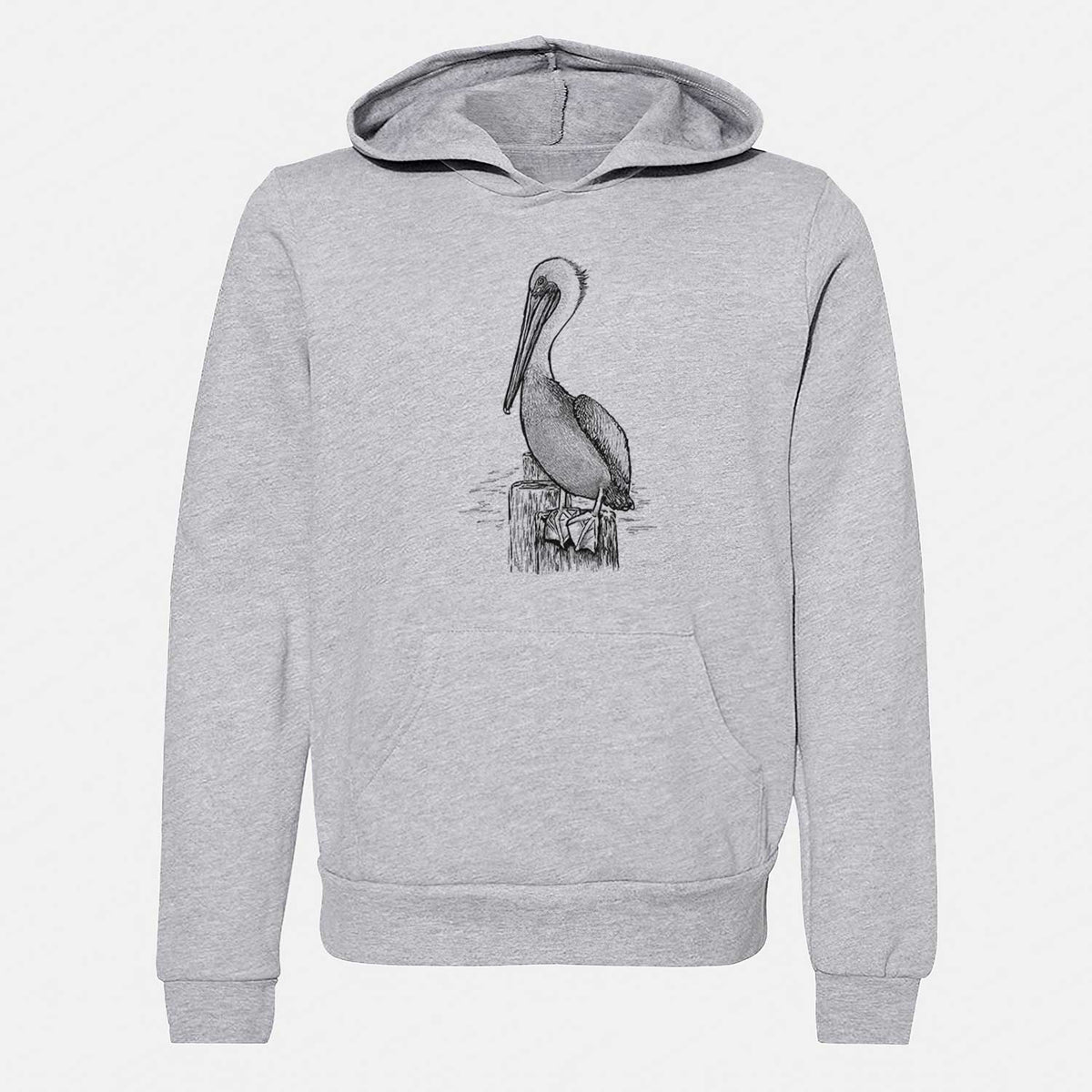 Pelecanus occidentalis - Brown Pelican - Youth Hoodie Sweatshirt