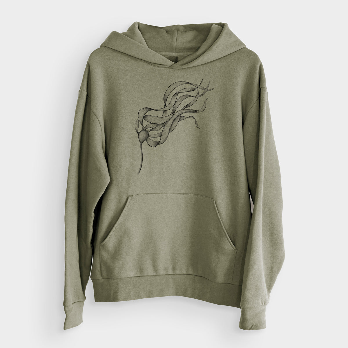 Bull Kelp - Nereocystis Luetkeana  - Bodega Midweight Hoodie