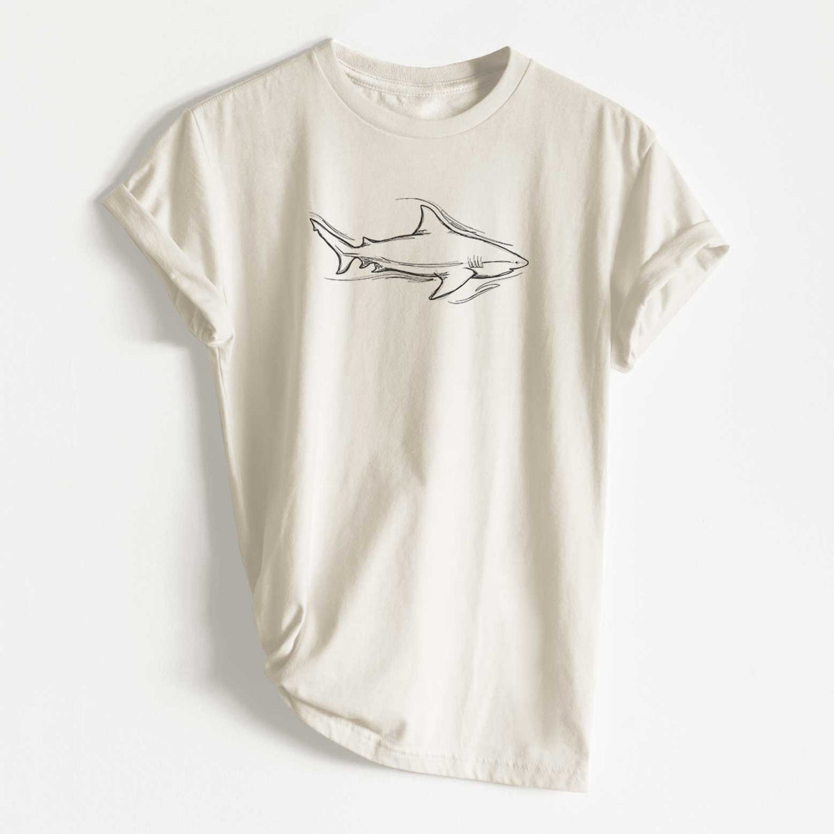 Bull Shark - Unisex Recycled Eco Tee  - CLOSEOUT - FINAL SALE