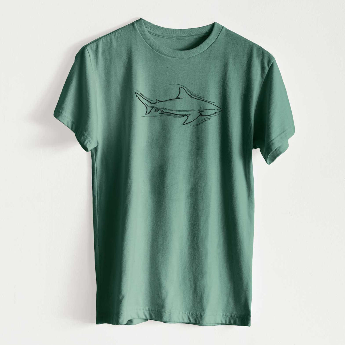 Bull Shark - Unisex Recycled Eco Tee  - CLOSEOUT - FINAL SALE
