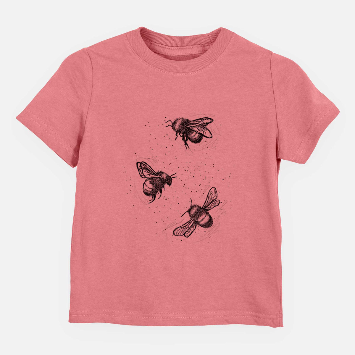 American Bumblebee Trio - Bombus Pensylvanicus - Kids Shirt