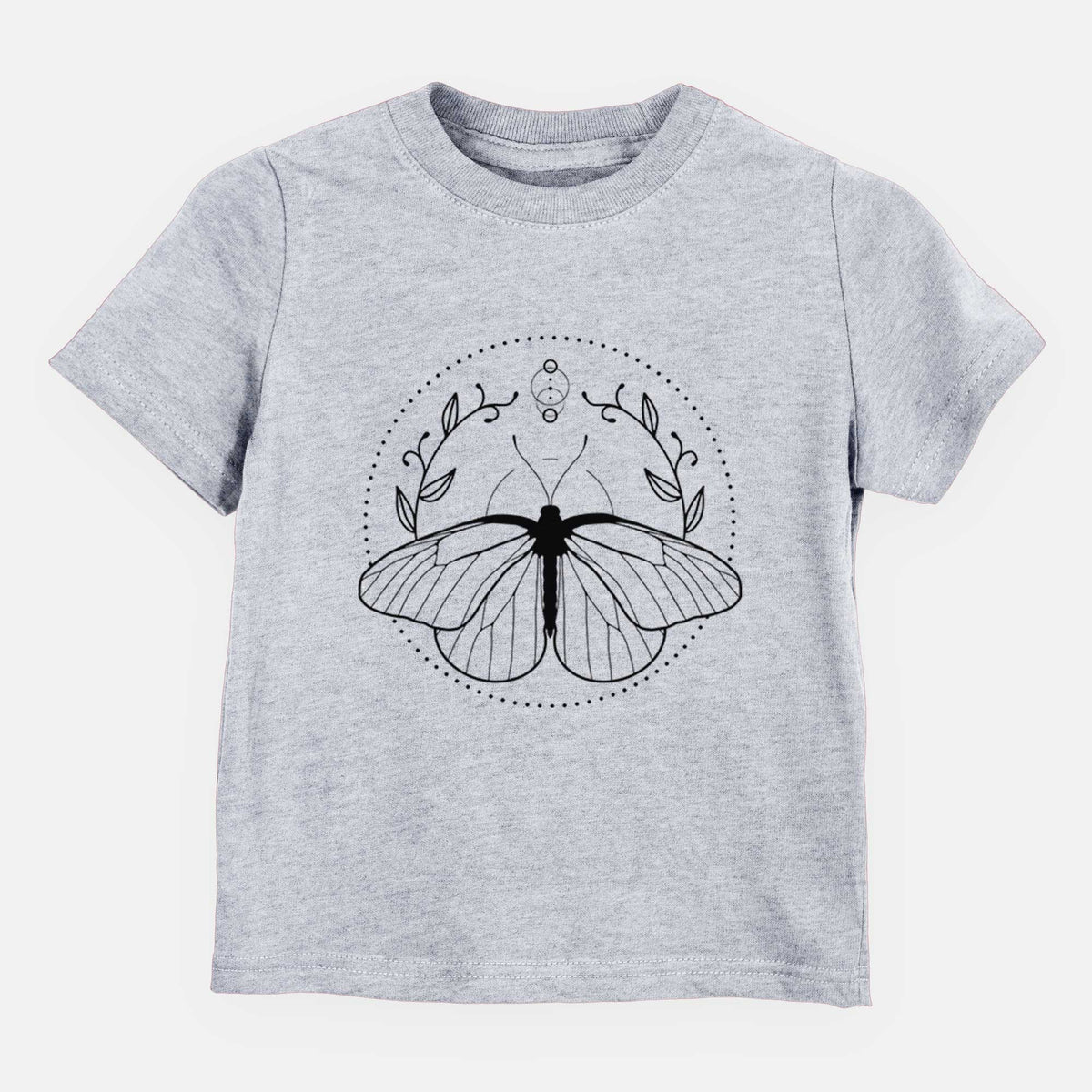 Aporia crataegi - Black Veined White Butterfly - Kids Shirt