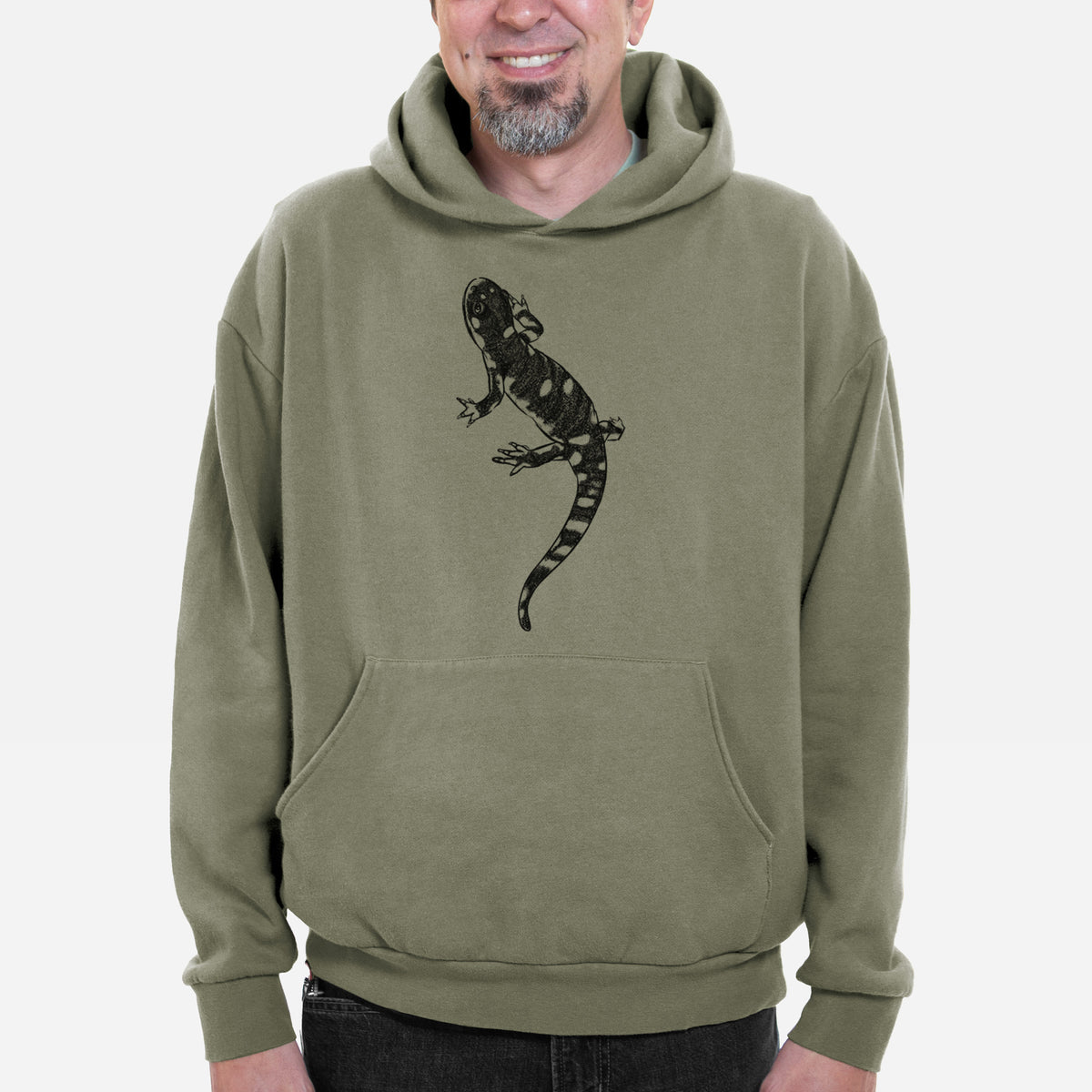 California Tiger Salamander - Ambystoma californiense  - Bodega Midweight Hoodie