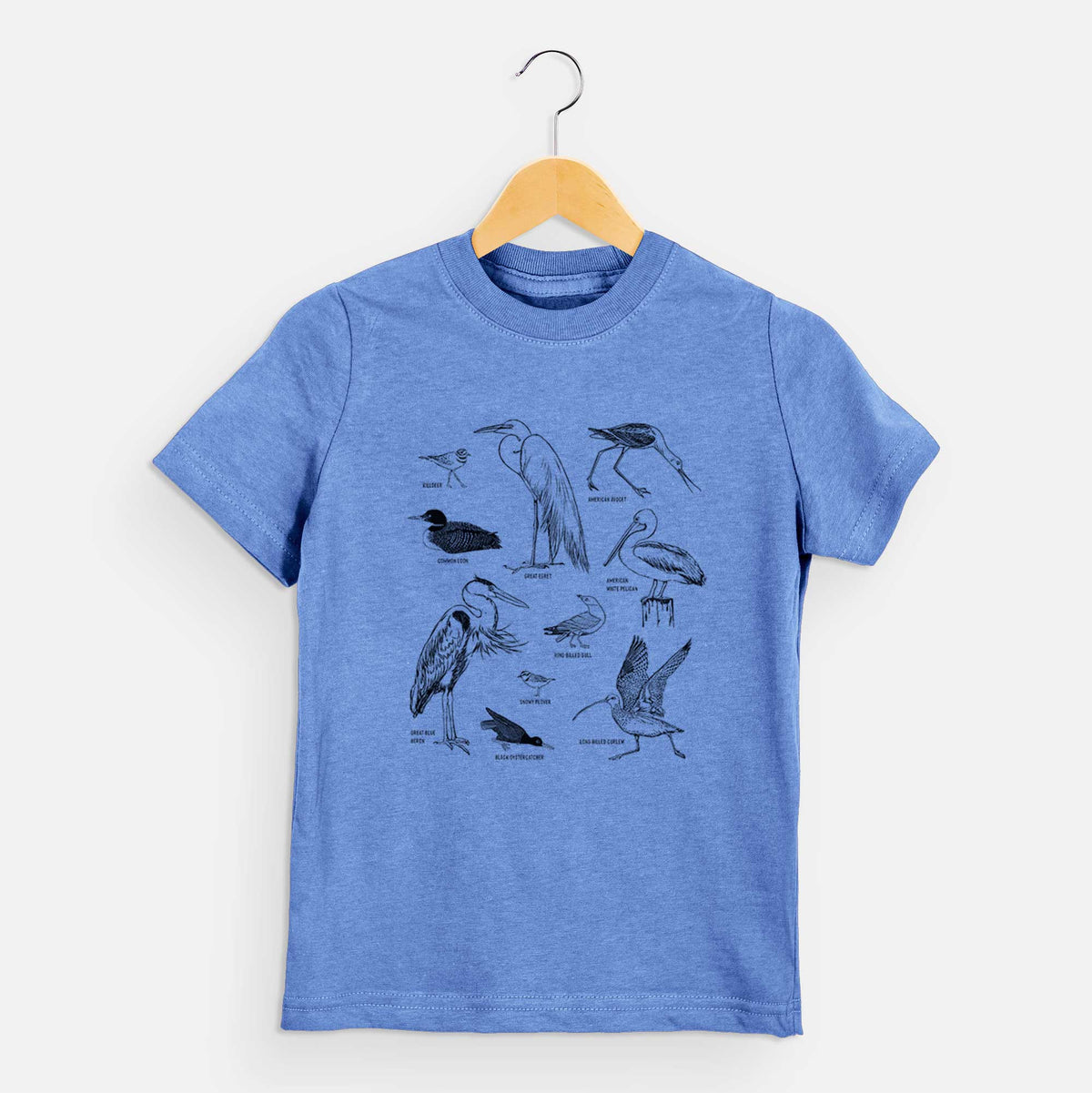 California Shorebirds - Kids Shirt