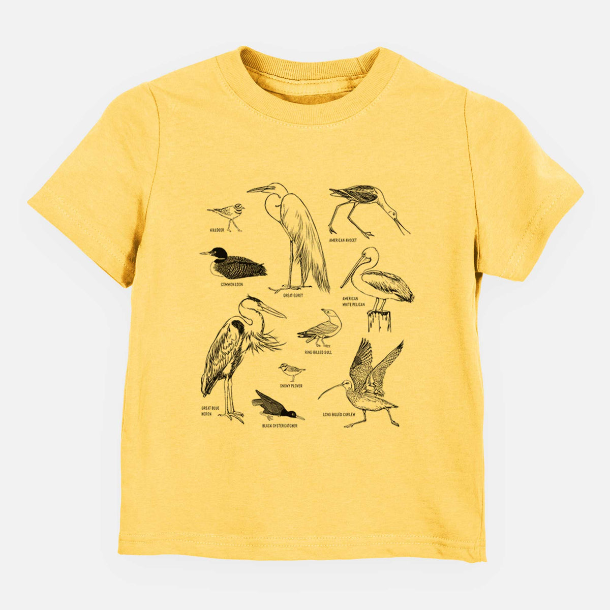 California Shorebirds - Kids Shirt