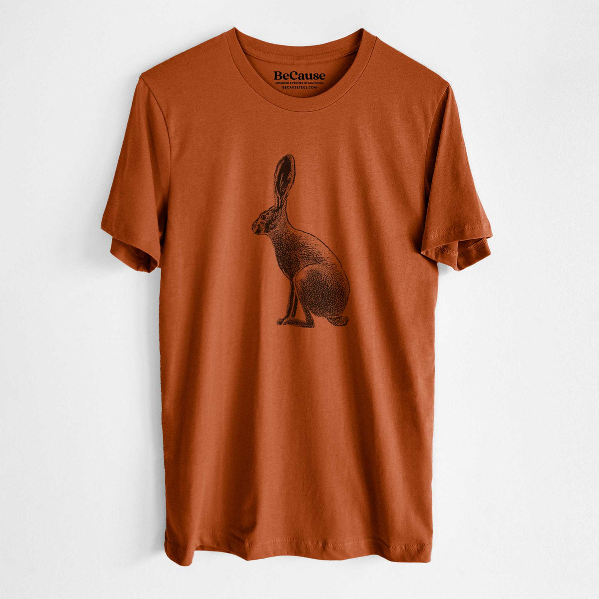 Wild California Hare - Black-tailed Jackrabbit - Lightweight 100% Cotton Unisex Crewneck