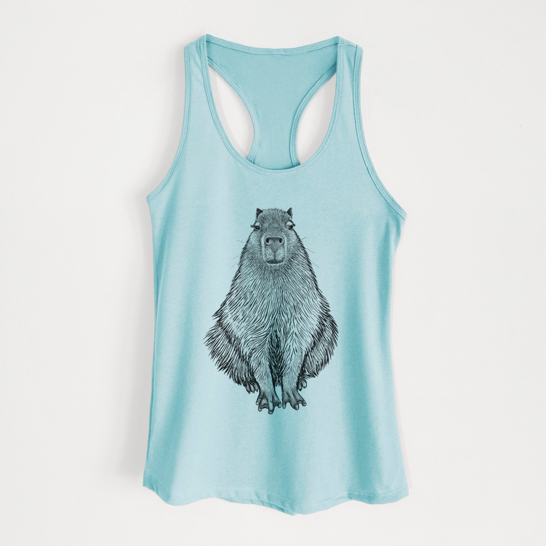 Capybara - Hydrochoerus hydrochaeris - Women's Racerback Tanktop