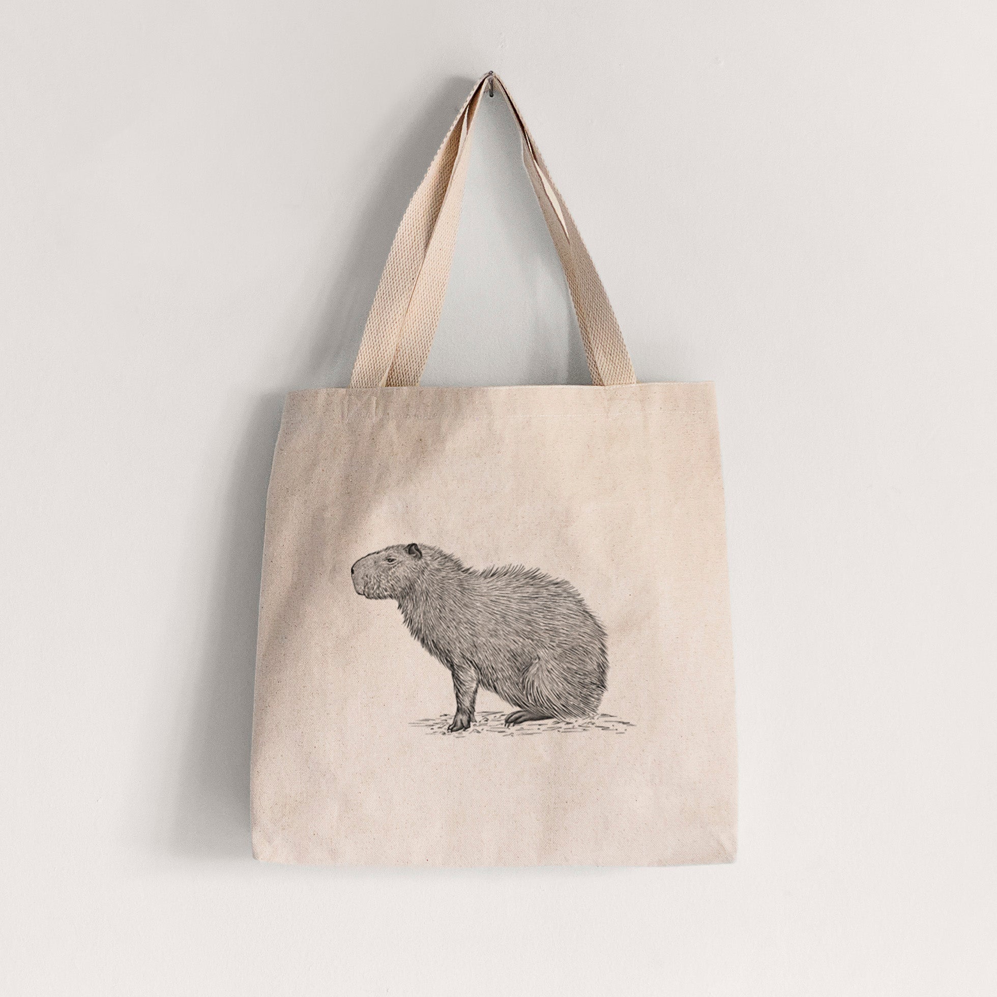 Capybara Profile - Hydrochoerus hydrochaeris - Tote Bag