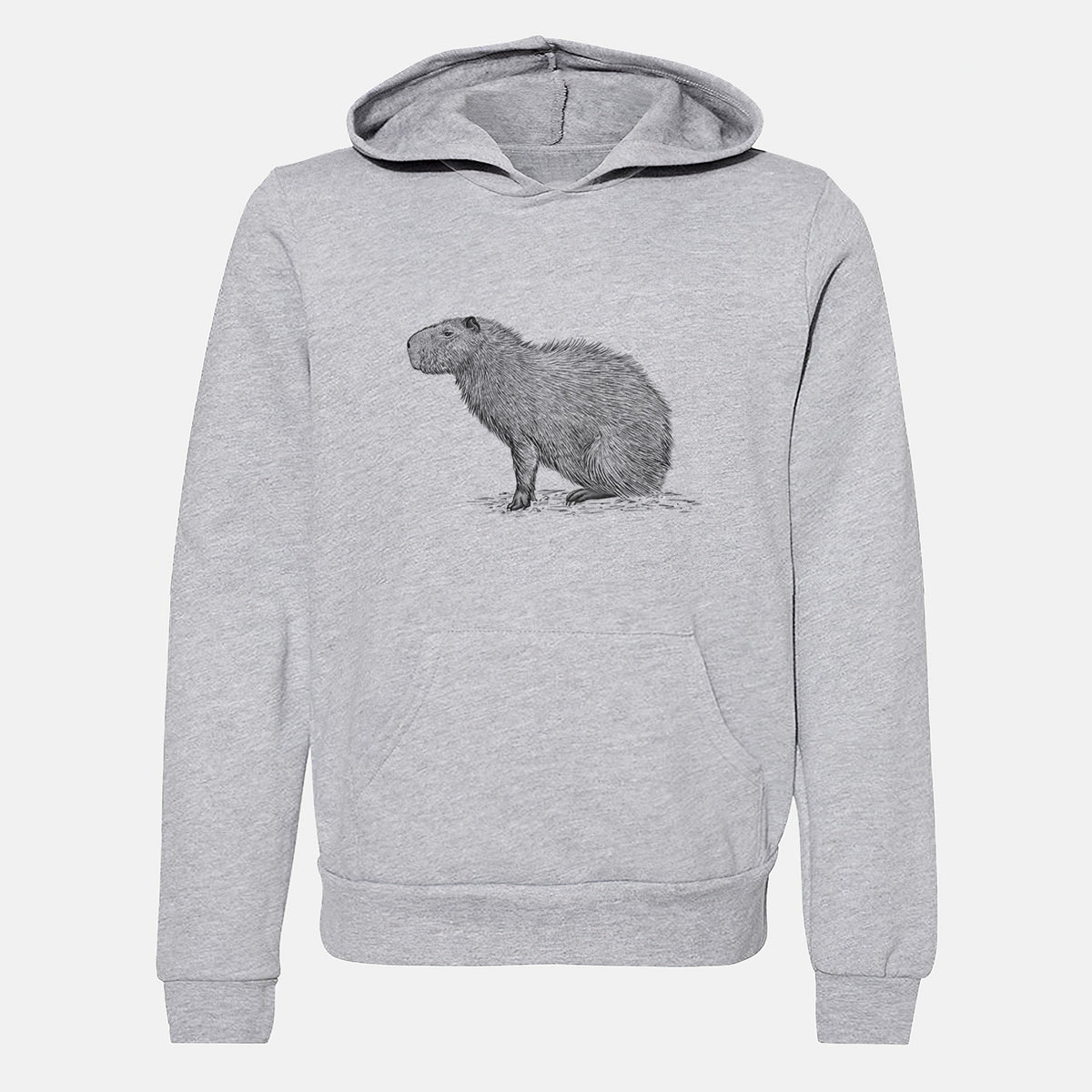 Capybara Profile - Hydrochoerus hydrochaeris - Youth Hoodie Sweatshirt