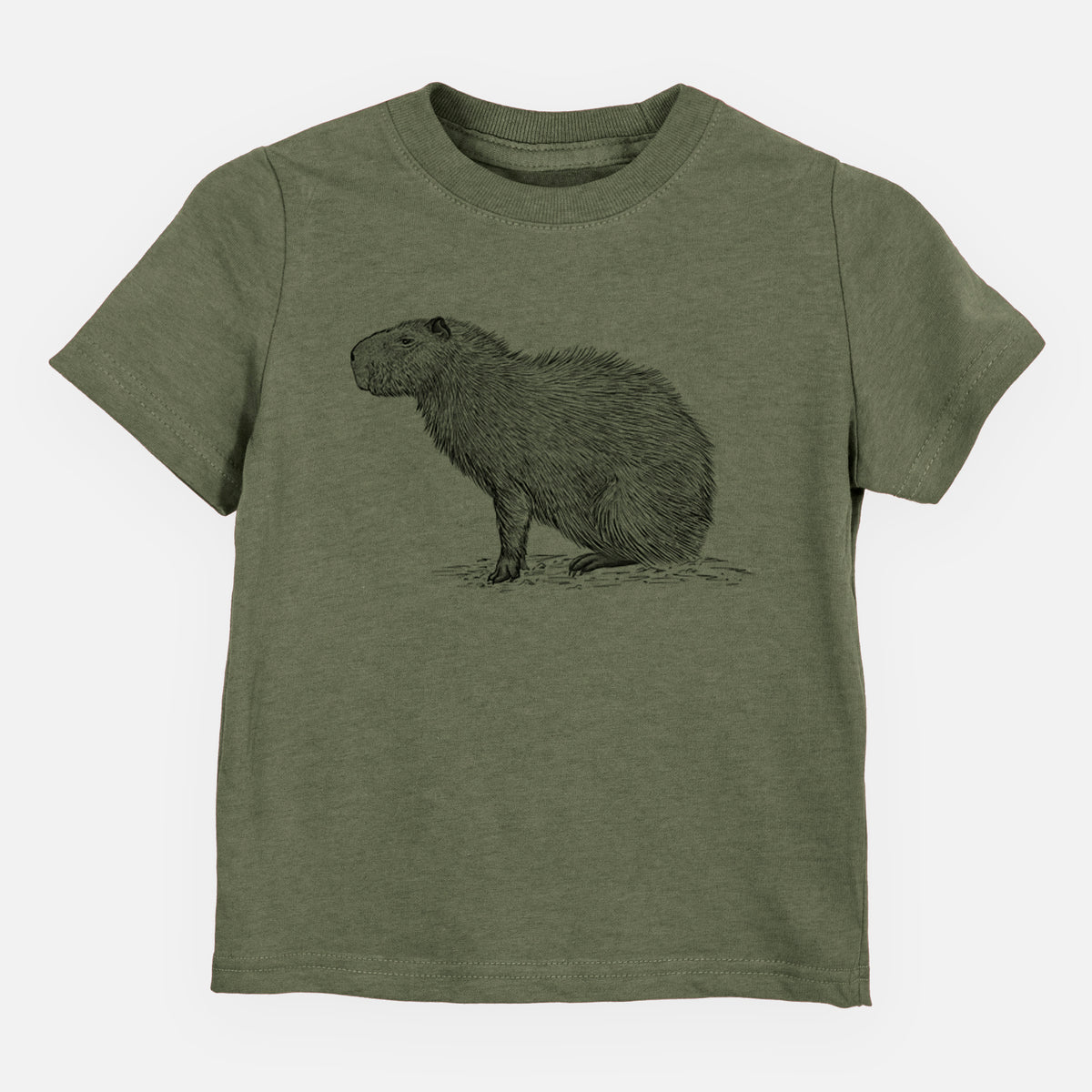 Capybara Profile - Hydrochoerus hydrochaeris - Kids Shirt