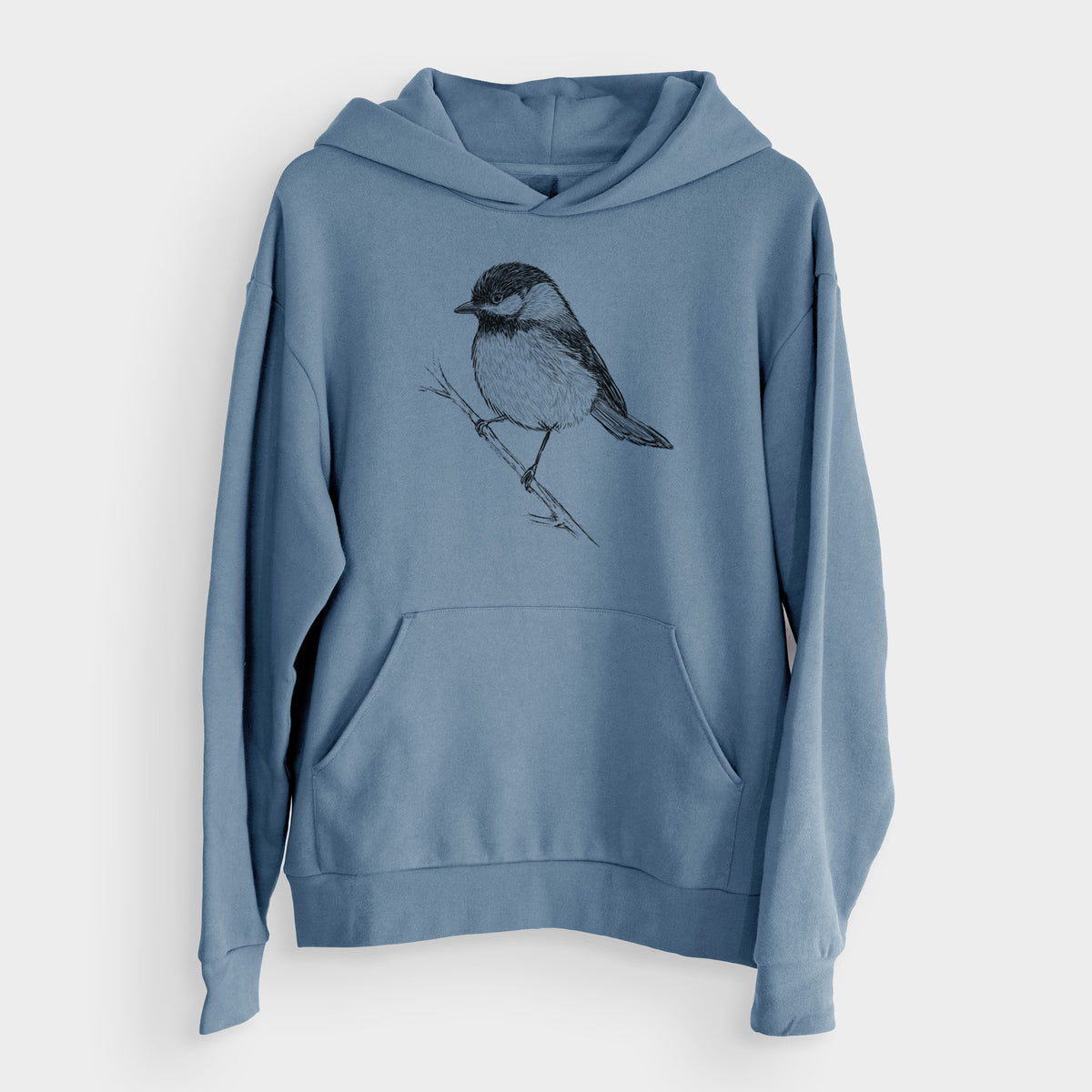 Black-capped Chickadee - Poecile atricapillus  - Bodega Midweight Hoodie