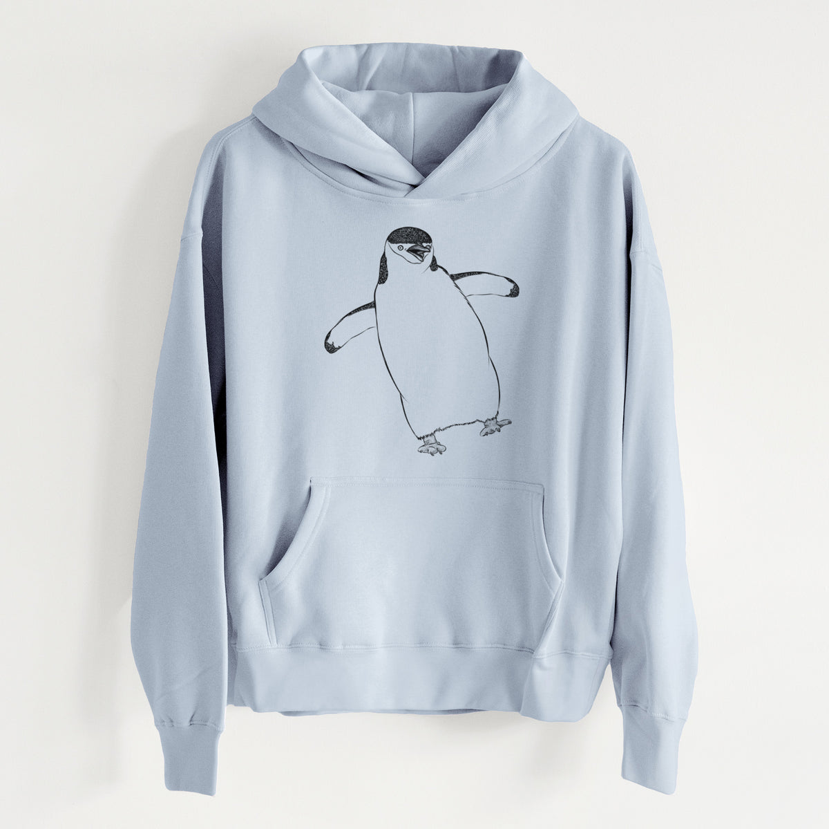 Chinstrap Penguin - Pygoscelis antarcticus - Women&#39;s Heavyweight Relaxed Hoodie