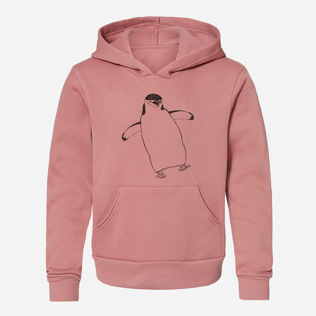 Chinstrap Penguin - Pygoscelis antarcticus - Youth Hoodie Sweatshirt