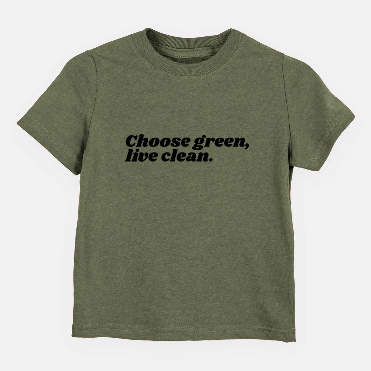 Choose Green, Live Clean - Kids Shirt
