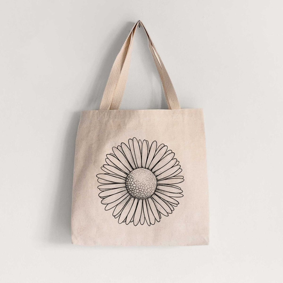 Bellis perennis - The Common Daisy - Tote Bag